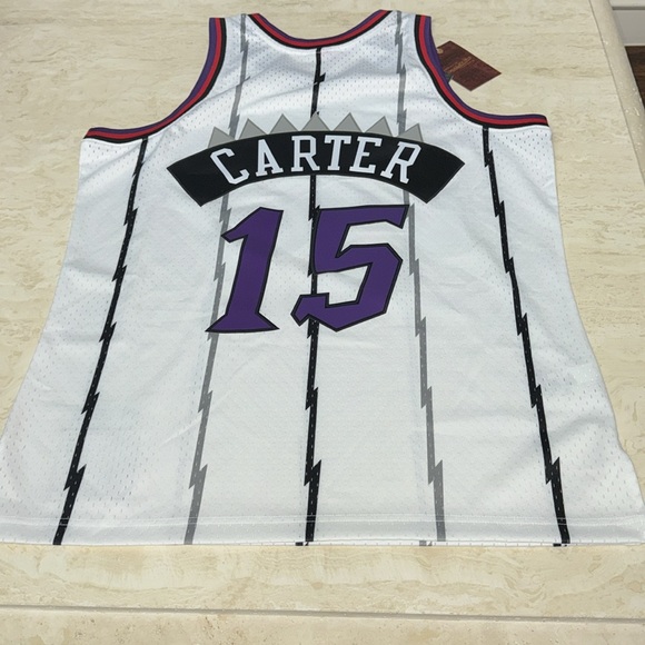 NWT Men’s Mitchell & Ness Vince Carter Swingman Toronto‎ Raptors Jersey - Picture 5 of 6